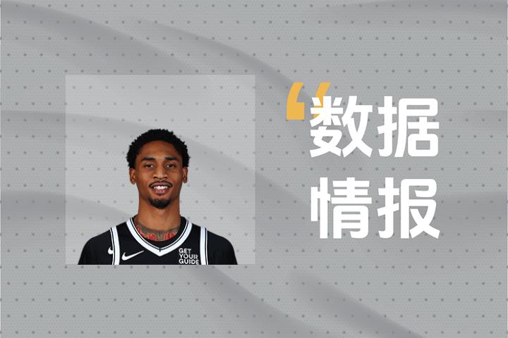 状态火热！篮网J_约翰逊上半场发挥出色投篮3中6斩获9分2篮板3助攻